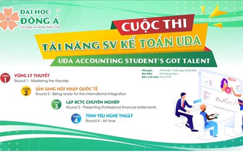 CUỘC THI TÀI NĂNG SINH VIÊN KẾ TOÁN UDA